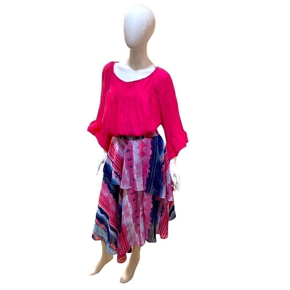 INC International Concepts Ombre Tie Dye Skirt 2X - Picture 3 of 8